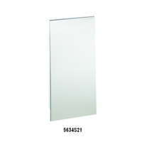 Embassay Series - Steel Trimless Decorative Cabinet - Solid with Pull Handle - JL Industries