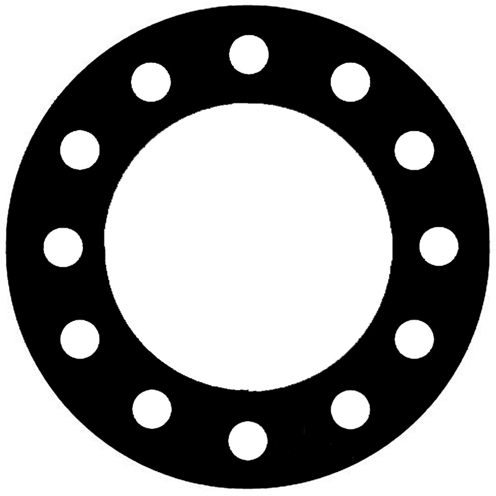 7000 Style Grafoil Full Face Gasket For Pipe Size 10(10) Inches (25.4Cm), Thickness 1/16(0.
