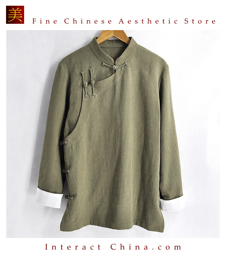 china collar blazer