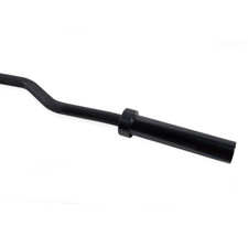 CAP Deluxe Olympic Curl Bar with Bronze Bushings, Black, 57 in
