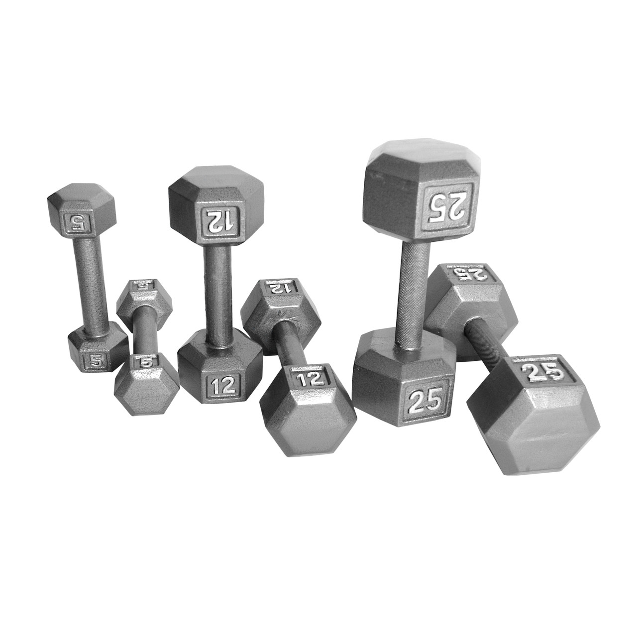 Single CAP Barbell Solid Hex Dumbbell 10lbs.