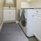 CAP Barbell 6-pcs Foam Tile Flooring w/ Carpet Top featured in laundry room