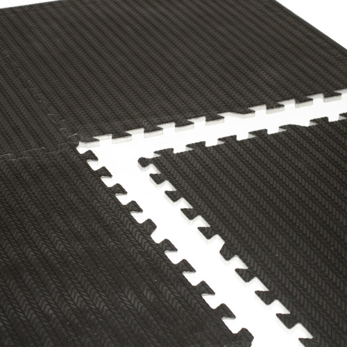 CAP Barbell 6-pcs Heavy Duty Foam Tile Flooring w/Tire thread design