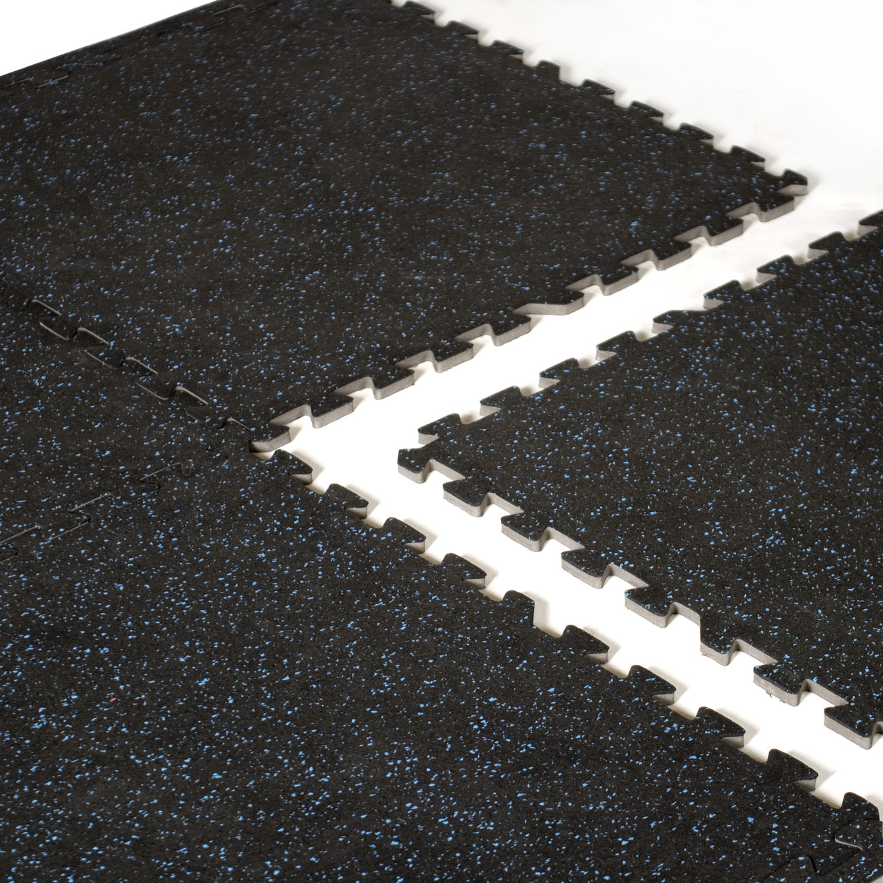 Cap Barbell 6 Pcs Foam Tile Flooring W Recycled Rubber Top