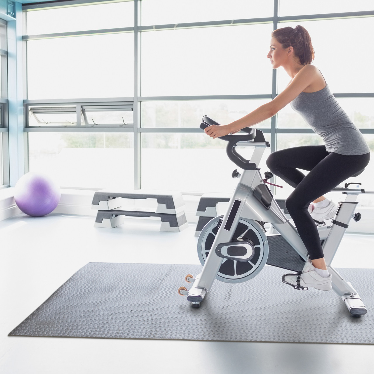 Cap Barbell Circle Textured Equipment Mat