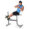 Model working out abs on the CAP Barbell Strength Roman Chair