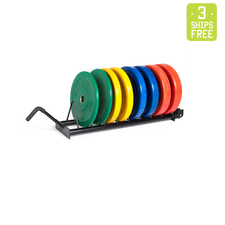 The Punisher - 230lb Colored Bumper Plate Set