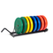The Punisher - 230lb Colored Bumper Plate Set
