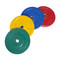 The Punisher - 230lb Colored Bumper Plate Set, weights only