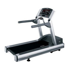 Angled view of Life Fitness 95Ti Treadmill (Remanufactured)
