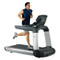 Model running on the Life Fitness 95T Achieve Treadmill (Remanufactured)