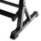 Close-up of CAP Barbell 51" 3 Tier Dumbbell Rack
