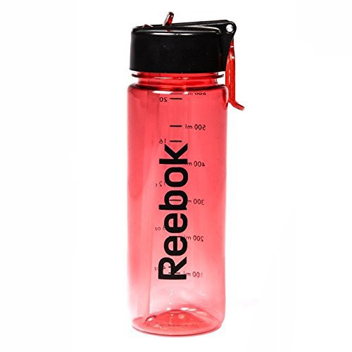 Reebok BPA-Free Water Bottle, Red, 650 mL - WF Athletic Supply