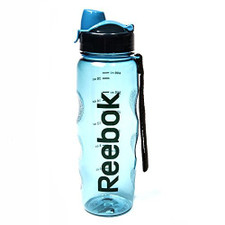 Reebok BPA-Free Water Bottle, Light Blue, 750 mL