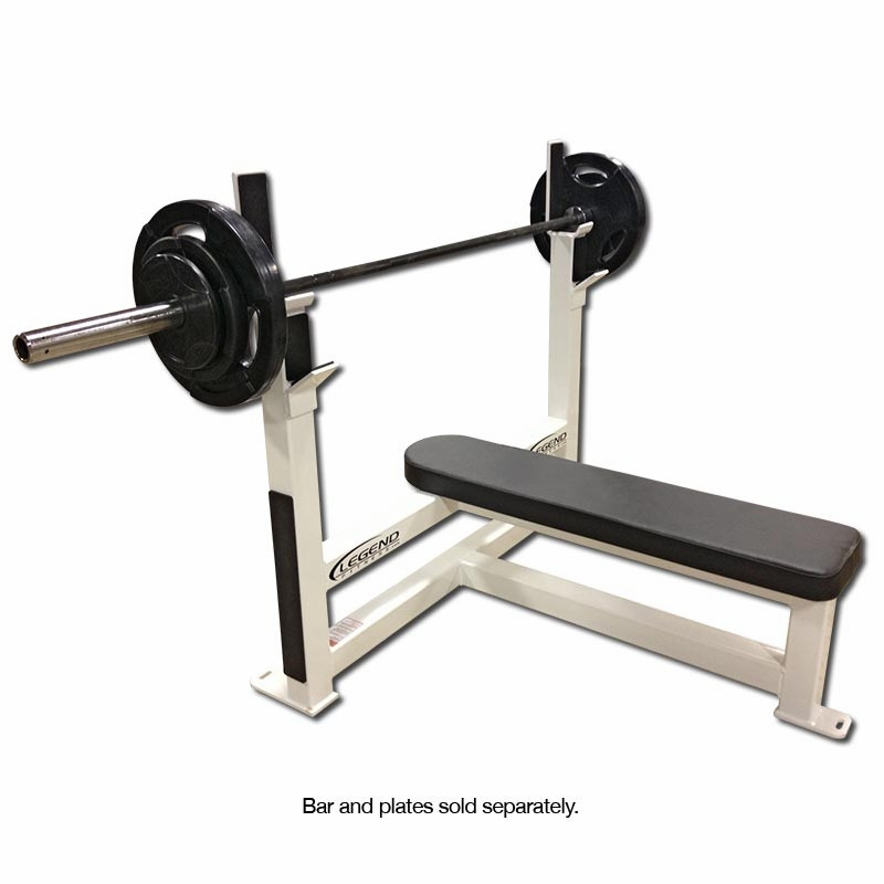 Legend Fitness Olympic Flat Bench - WF Athletic Supply