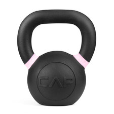 Powder Coated Kettlebells, Black Matte Kettlebell Weights for Strength Training, Conditioning and Functional Fitness