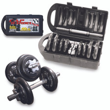 CAP Barbell 40lb Adjustable Dumbbell Set with Case