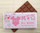 Personalised Baby Milk Chocolate Bar In Pink wrapper