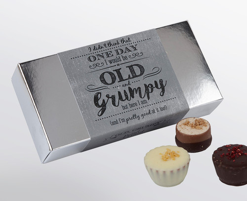 Old & Grumpy 8 Luxury Chocolate Box
