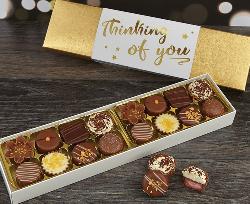 Send a  luxury chocolates from Chocolates for Chocoholics to someone to tell them you are thinking about them.