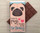 Birthday Pugs 'n' Kisses Milk Chocolate Bar 100g