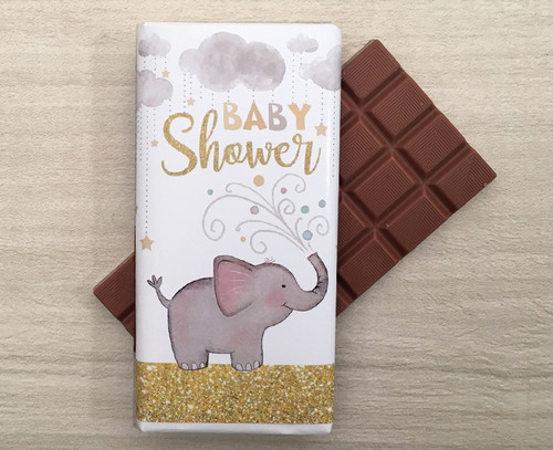 Baby Shower 100g milk chocolate bar