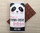 Personalised Birthday Panda Design Milk Chocolate Bar
