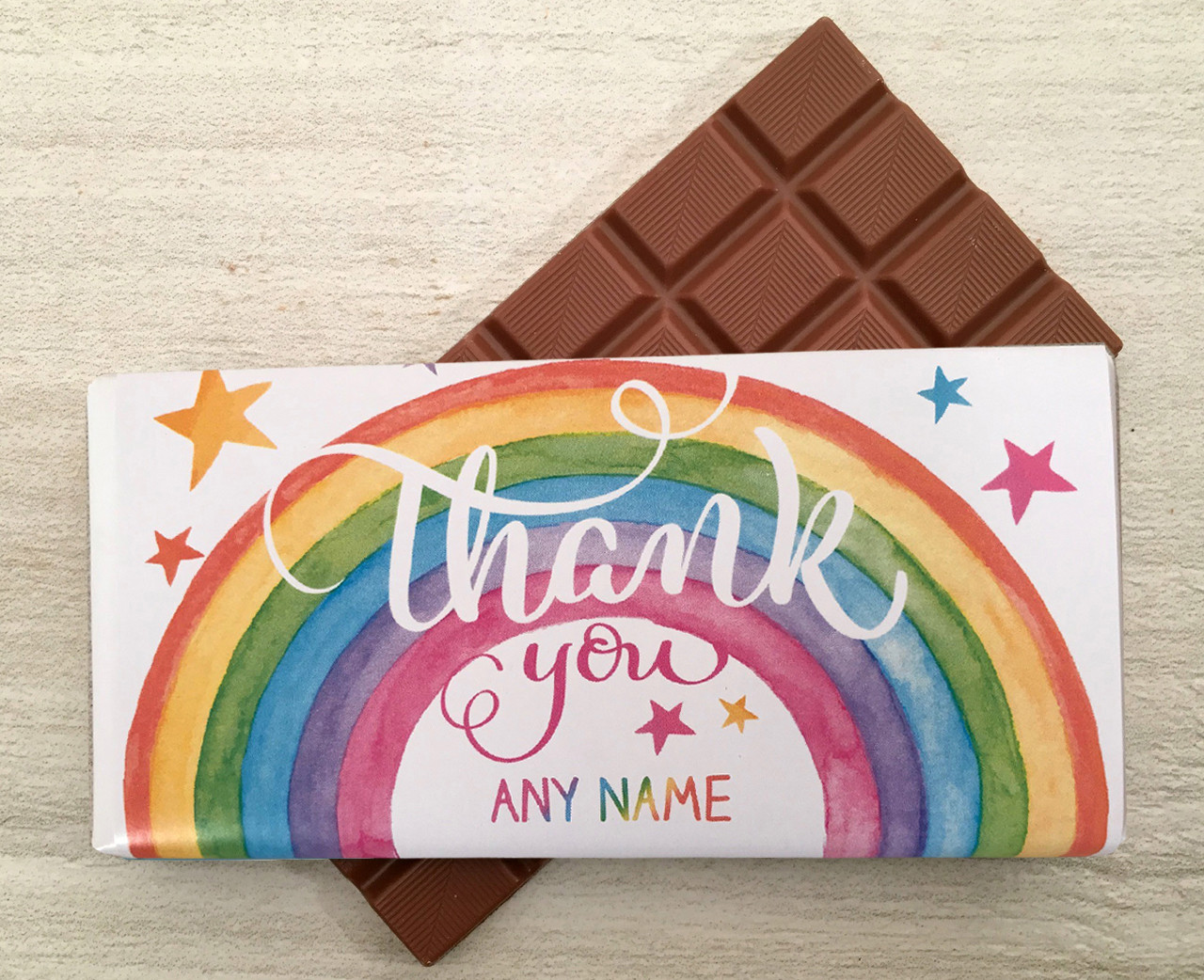 personalised chocolate