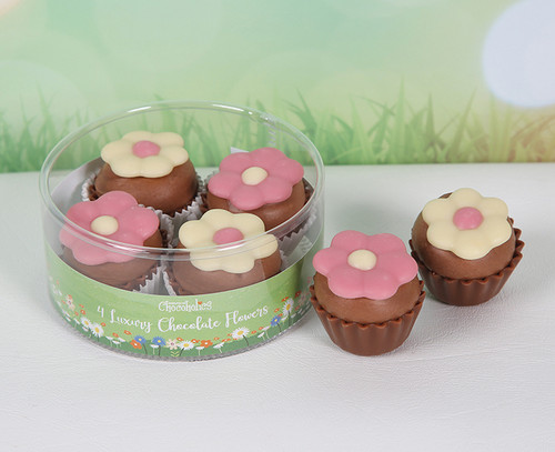5594 Four Luxury Flowerpot Cupcakes