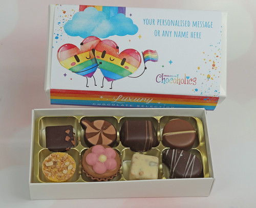 Personalised Pride Chocolate Box