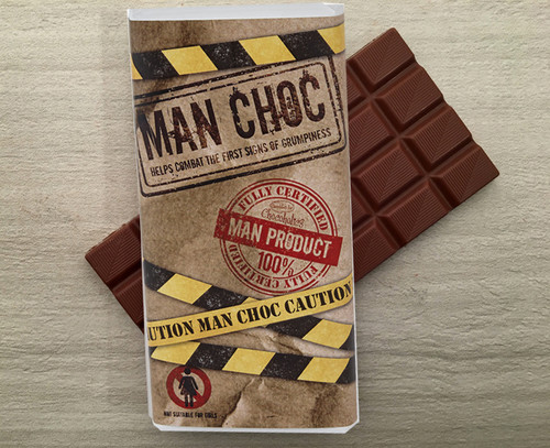 A milk chocolate Bar for the Man in your Life from Chocolates for Chocoholics