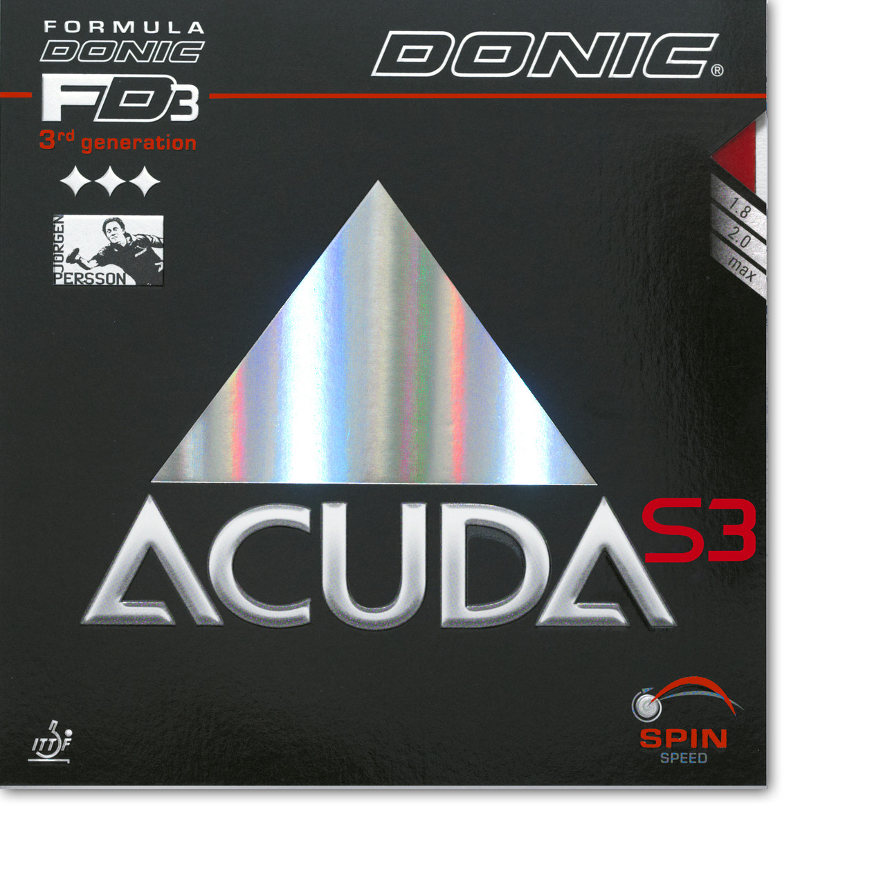 DONIC Acuda S3 - PingZone - Table Tennis Equipment