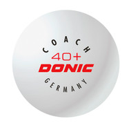 DONIC Coach 40+ (12 Training Table Tennis Balls)