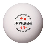 Nittaku Two Star 40+ (12 Training Table Tennis Balls)