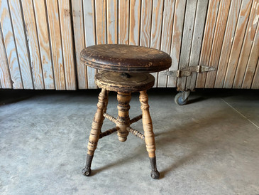 Antique Charles Parker Co. Piano Stool, c.1920 SOLD