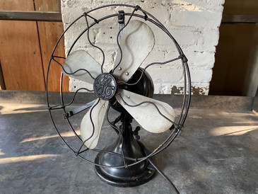 Antique GE Alternating Current Fan, c. 1917