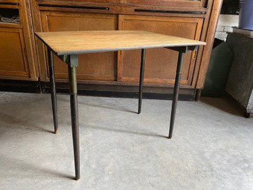 Antique Wooden Folding Game Table, c.1920s
