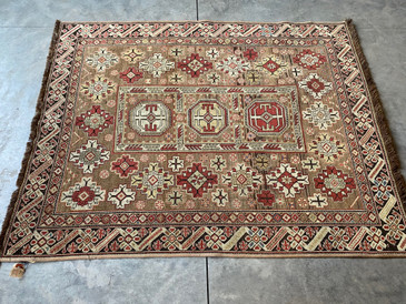#111 Antique Shirvan 3'6x4'6, Reserved for Dan