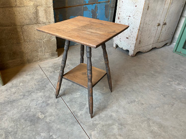 Oak Plant Stand/Side Table c.1920s