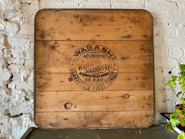 Antique Stove Board by the Wabash Screen Door Company, c. 1920