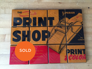 Cub Print Shop Coasters for a Party of 12