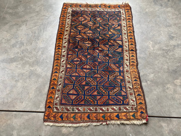 Rug #138 Balouch 2'1 x 3'5 Persian Rug c.1890s