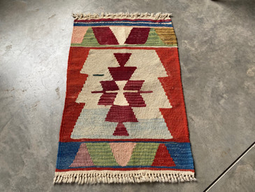 Rug #139 Anatolian Kilim 1'9 x 2'10 Rug