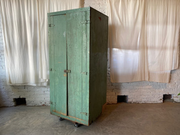 Vintage Workshop Cabinet/ Factory Storage Locker