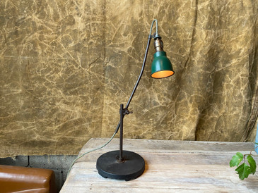Antique Articulating Industrial Lamp
