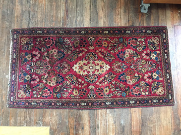 Persian Rug, Sarouk 2'x4'2" SOLD