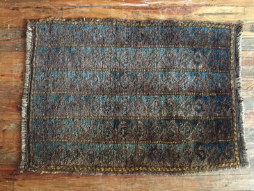 Antique Persian Rug 2'9"x 1'10"