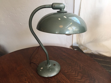 Industrial Green Task Lamp SOLD