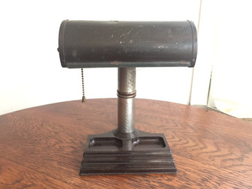 Art Deco Style Banker's Lamp