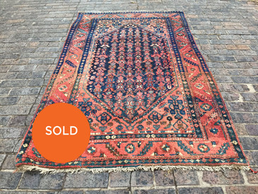 Antique Kurdish Rug, 4'3x7'
